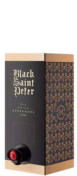 Black Saint Peter Zinfandel Wine Box 2022