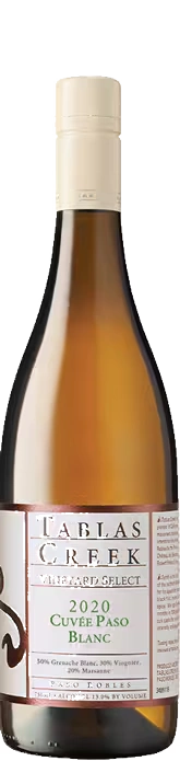 Tablas Creek Cuvee Paso Blanc 2020 1 Tablas Creek Cuvee Paso Blanc 2020