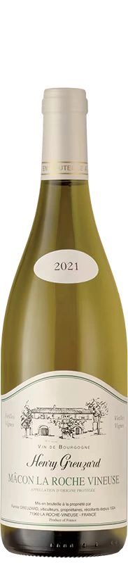 Henry Greuzard Mâcon la Roche Vineuse Vieilles Vignes 2021