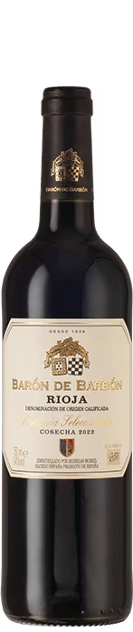 Barón de Barbón Oak Aged Rioja 2022