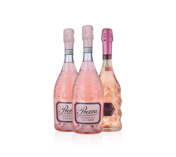 Beautiful Rosé Prosecco Gift Trio